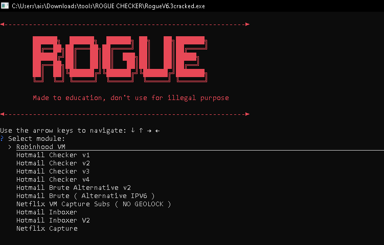 Rogue Checker